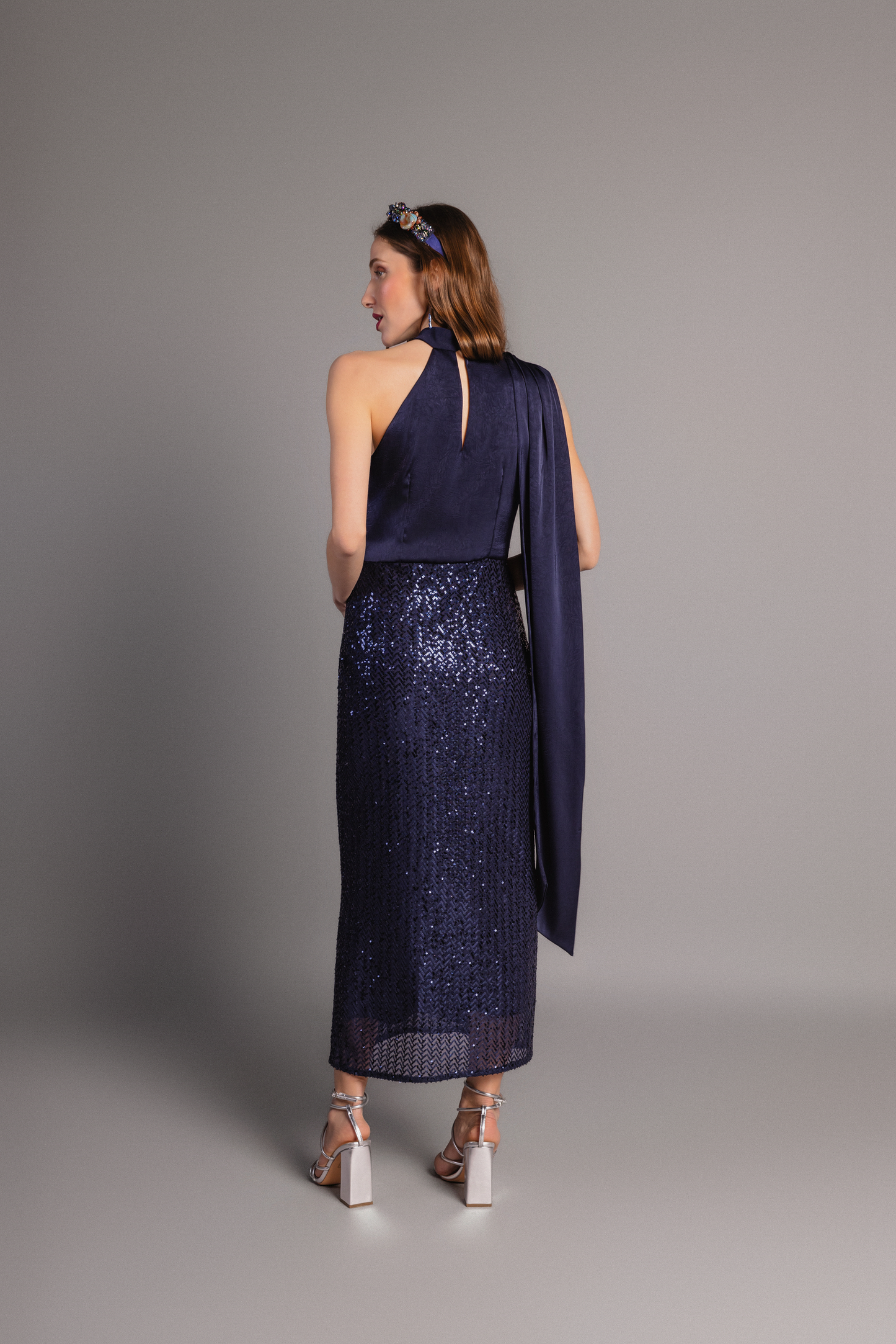 VESTIDO KEKET AZUL MARINO