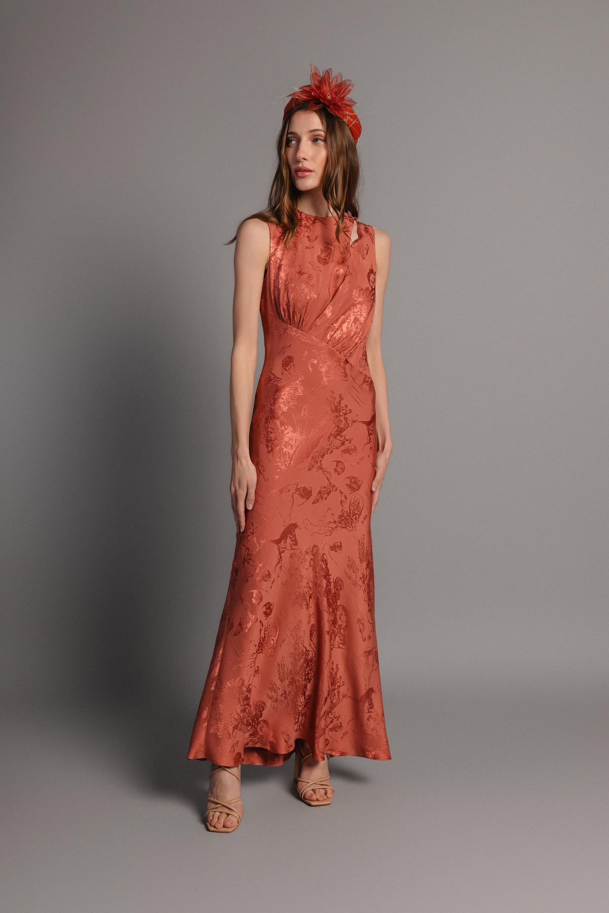 VESTIDO MENHIT TEJA
