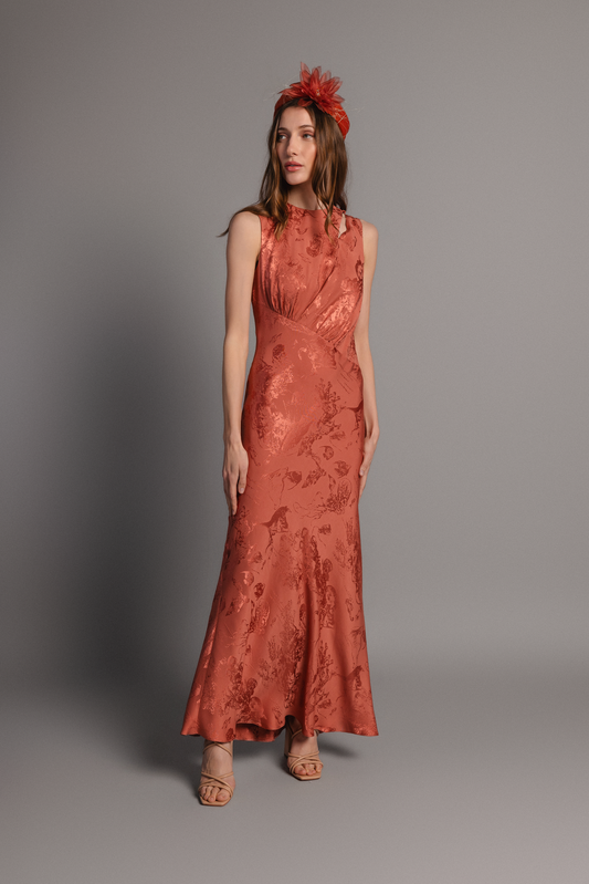 VESTIDO MENHIT TEJA
