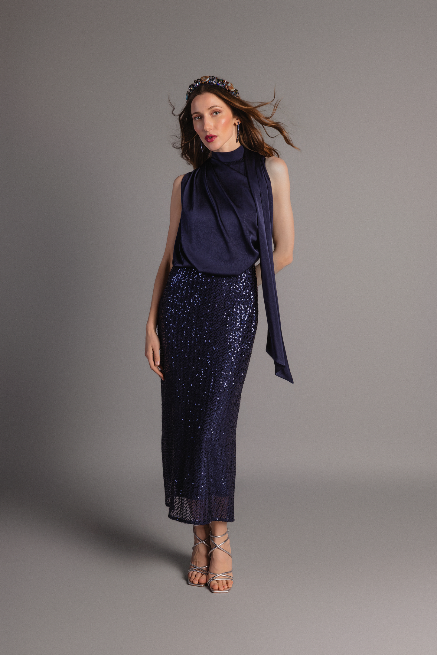VESTIDO KEKET AZUL MARINO
